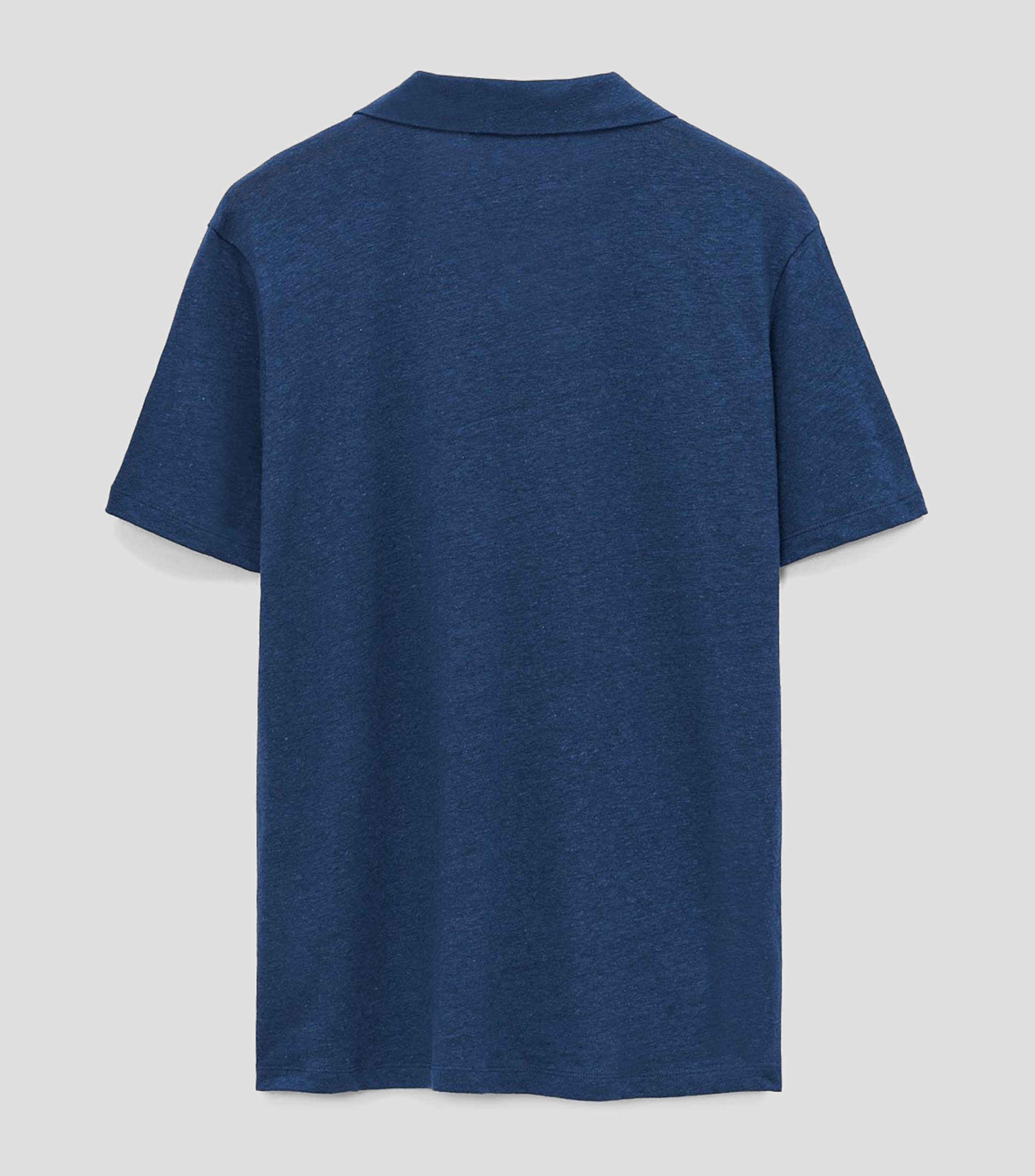 Playera tipo polo manga corta lisa Hombre